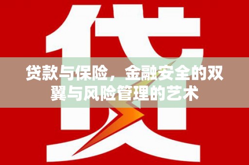 深坑贷款与保险，金融安全的双翼与风险管理的艺术
