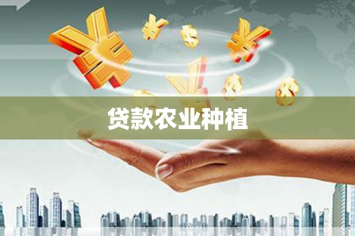 深坑贷款农业种植