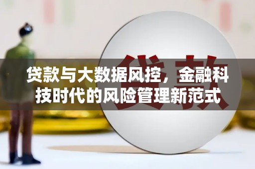 深坑贷款与大数据风控，金融科技时代的风险管理新范式
