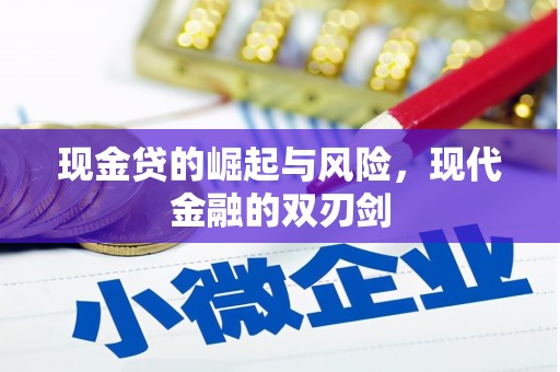 深坑现金贷的崛起与风险，现代金融的双刃剑