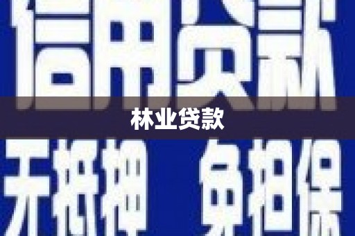 深坑林业贷款