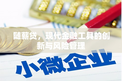 深坑随薪贷，现代金融工具的创新与风险管理