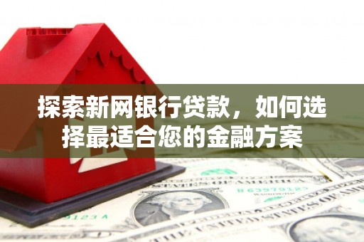 深坑探索新网银行贷款，如何选择最适合您的金融方案