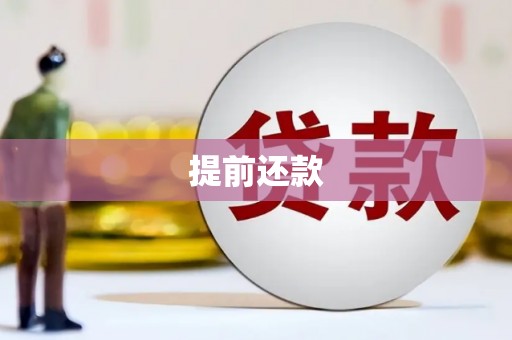 深坑提前还款