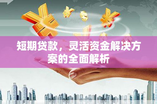 深坑短期贷款，灵活资金解决方案的全面解析