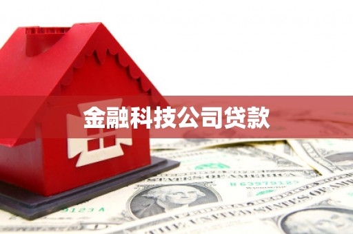 深坑金融科技公司贷款