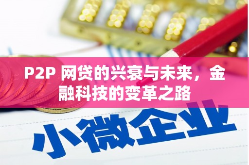 深坑P2P 网贷的兴衰与未来，金融科技的变革之路