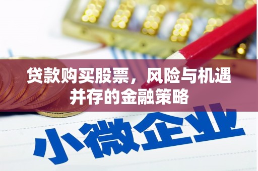 深坑贷款购买股票，风险与机遇并存的金融策略