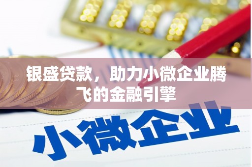 深坑银盛贷款，助力小微企业腾飞的金融引擎
