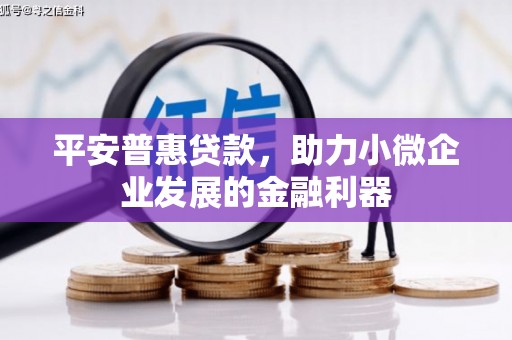 深坑平安普惠贷款，助力小微企业发展的金融利器