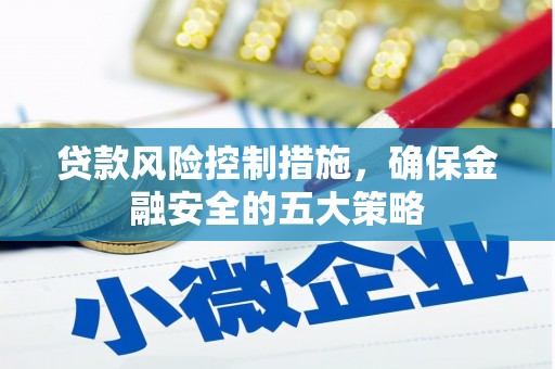 深坑贷款风险控制措施，确保金融安全的五大策略