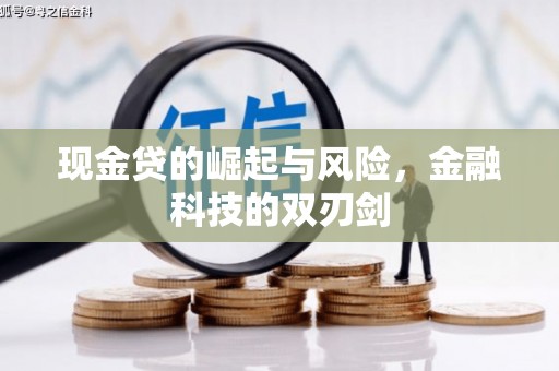 深坑现金贷的崛起与风险，金融科技的双刃剑