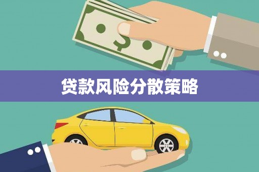 深坑贷款风险分散策略