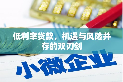 深坑低利率贷款，机遇与风险并存的双刃剑