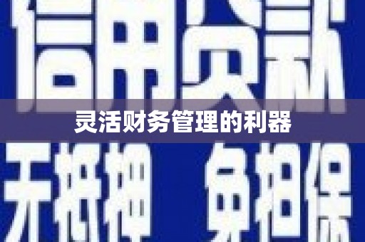 深坑灵活财务管理的利器