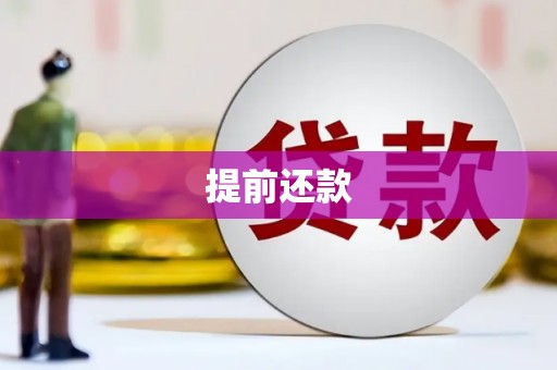 深坑提前还款